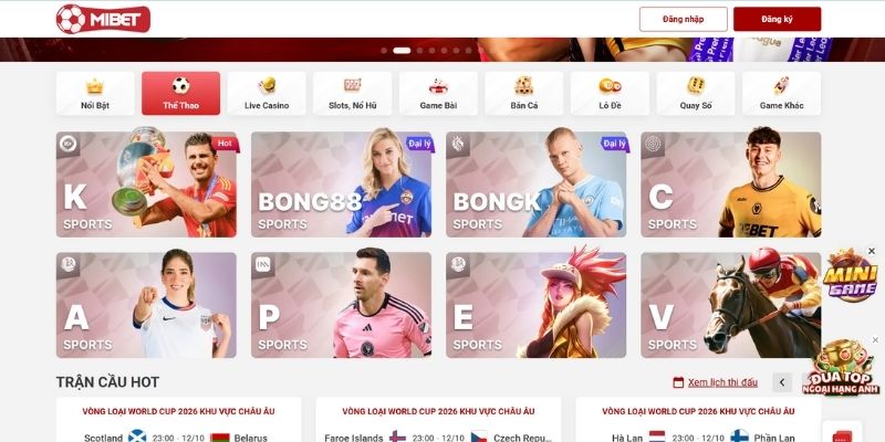 Thông tin bóng đá tại Mibet cập nhật nhanh chóng