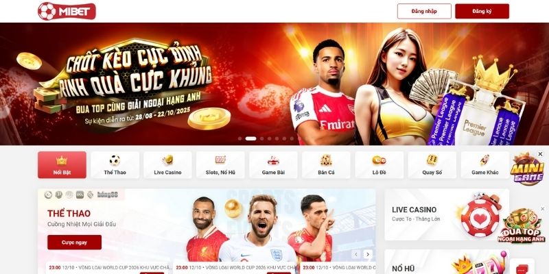 Thông tin tổng quan về nhà cái Mibet